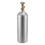 VEVOR 20 Cu. Ft DOT Nitrogen Cylinder Aluminum Alloy Air Tank (Ships Empty), High-Strength Aluminum Alloy 6061-T6 Cylinder with CGA-580 Valve & Handle, for Manufacturing, Welding, Beverage Production