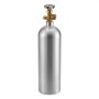 VEVOR 20 Cu. Ft DOT Nitrogen Cylinder Aluminum Alloy Air Tank (Ships Empty), High-Strength Aluminum Alloy 6061-T6 Cylinder with CGA-580 Valve & Handle, for Manufacturing, Welding, Beverage Production