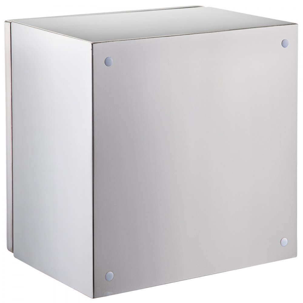 Gabinete VEVOR NEMA de acero inoxidable con un acabado elegante y reflectante.