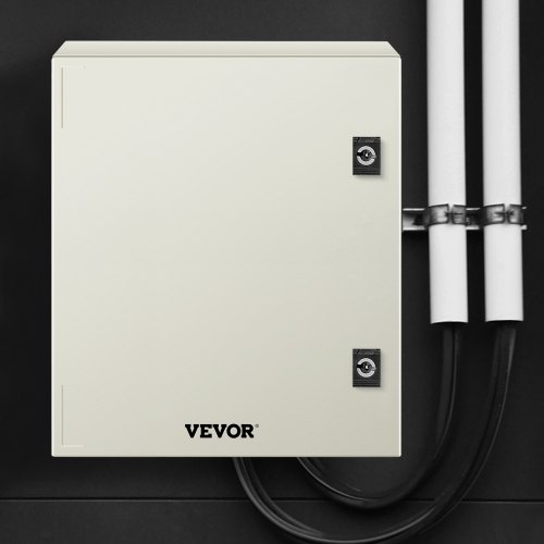 Tuspuzz Caja de fibra de vidrio Caja de caja eléctrica 15.7 x 11.8 x7.9" Montaje en pared