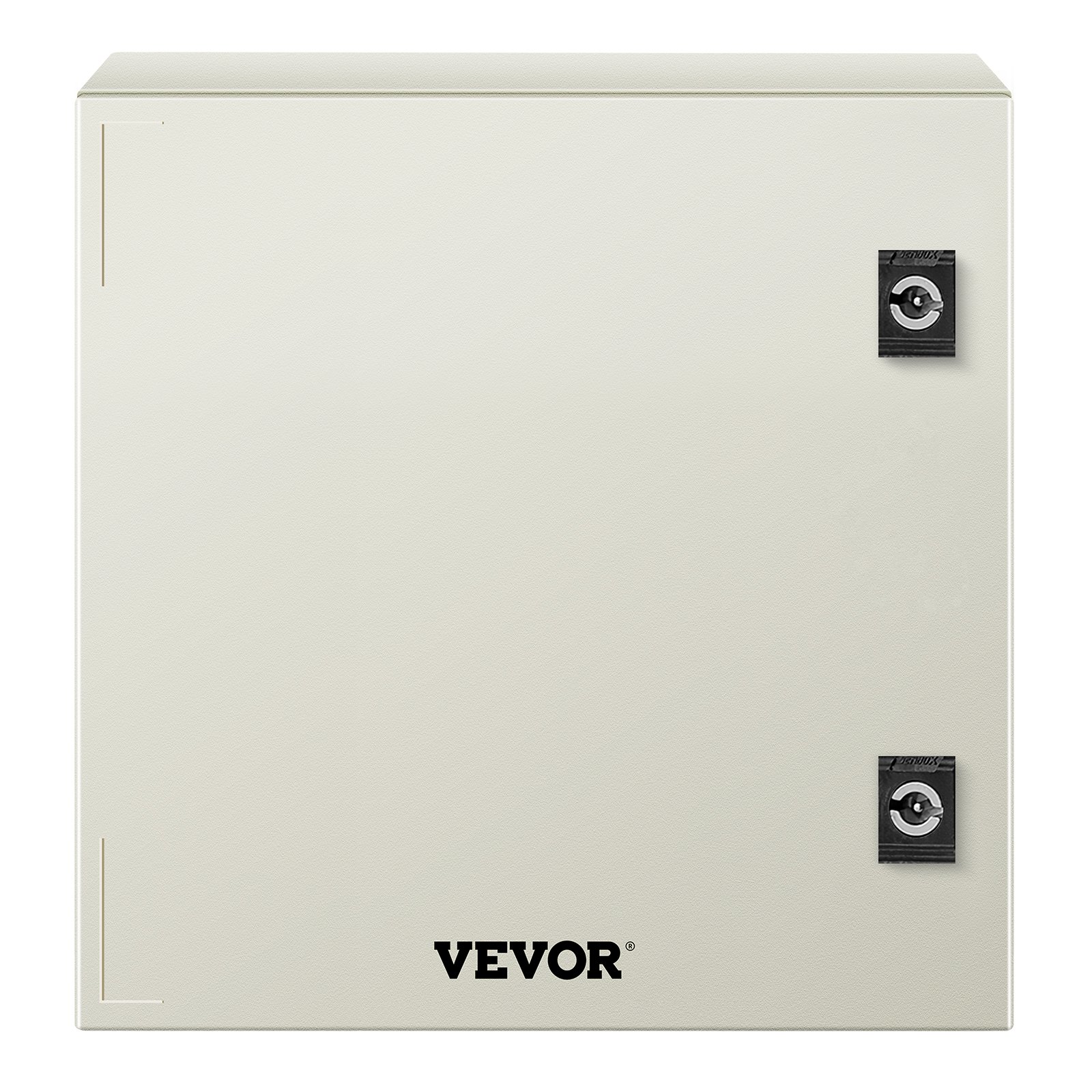 VEVOR Gabinete de Fibra de Vidrio Caja de Gabinete Eléctrico 15.7 x 15.7 x7.9" Montaje en Pared