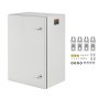 Caja eléctrica metálica VEVOR de 61 x 40 x 30 cm, caja de conexiones de pared de acero al carbono, resistente a la intemperie IP66, con placa de montaje para equipos electrónicos.