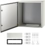 Caja de acero VEVOR NEMA, caja eléctrica de acero NEMA 4X de 24 x 24 x 12'', IP66 a prueba de agua y polvo, caja de conexiones eléctricas para exteriores/interiores, con placa de montaje