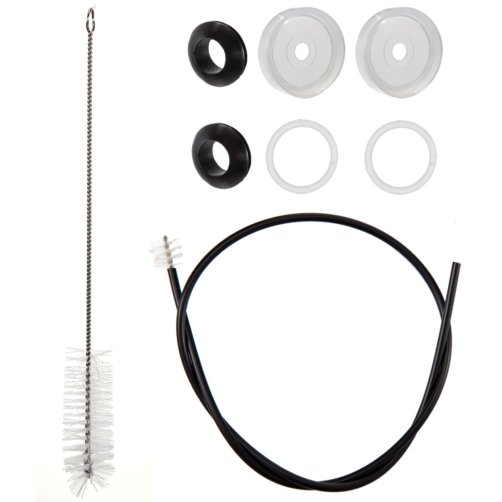 Kit de piezas para dispensador de queso VEVOR con cepillo, tubos, juntas y sellos.