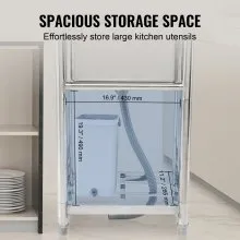 VEVOR Fregadero utilitario de acero inoxidable, fregadero pequeño independiente de 1 compartimento que incluye grifo y patas, fregaderos comerciales de un solo tazón de 16 x 13 x 8,7 pulgadas para garaje, restaurante, cocina, lavandería, certificado NSF