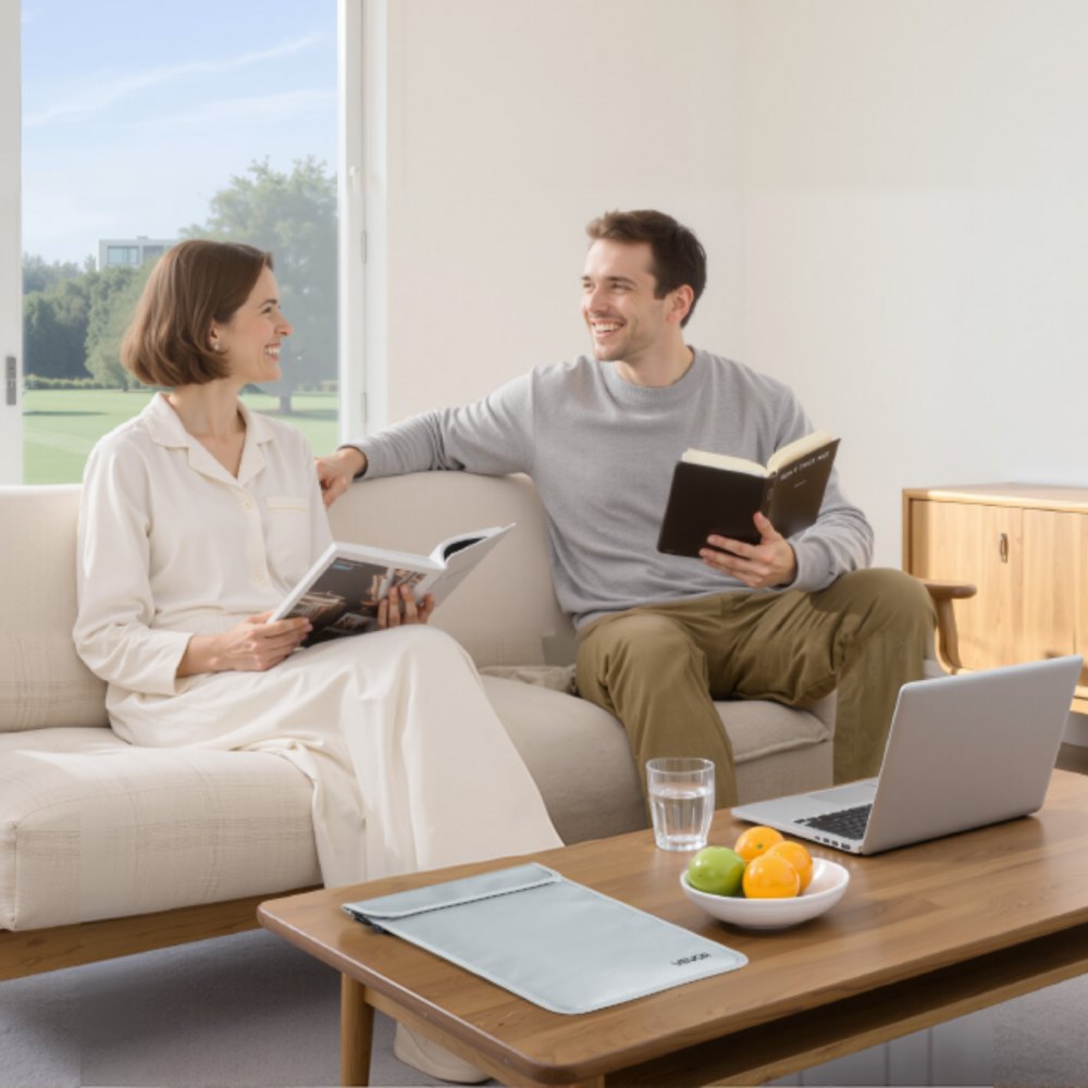 Bolsa ignífuga para documentos VEVOR, resistente al agua y al fuego, con aislamiento térmico de 1100 °C y cremallera suave, organizador portátil para guardar archivos, ideal para viajes, oficina en casa, pasaportes, documentos importantes y archivos.