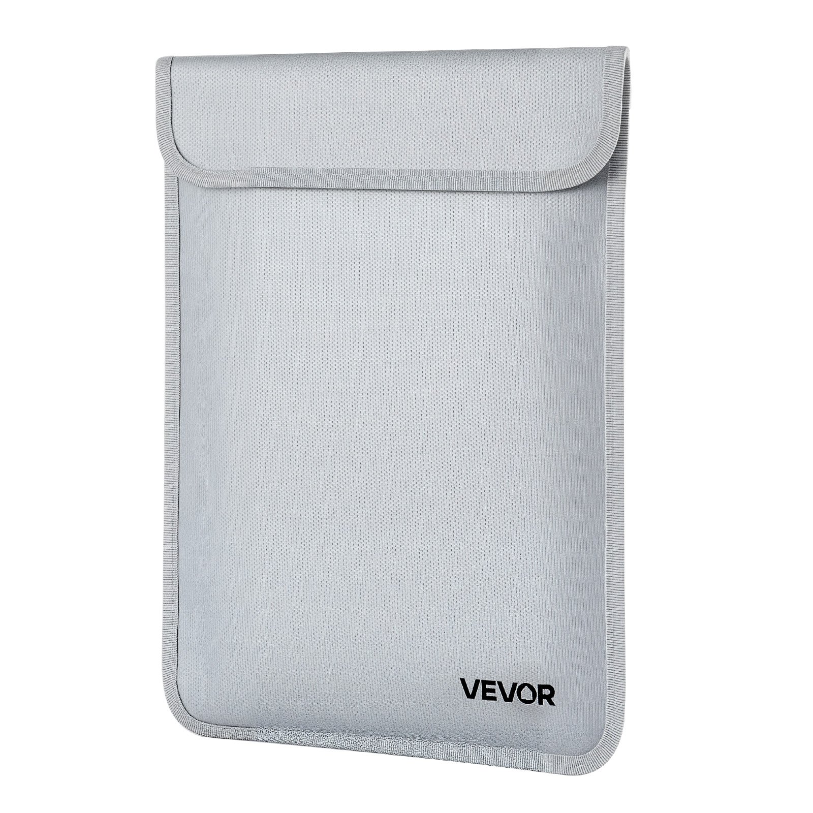 Bolsa ignífuga para documentos VEVOR, resistente al agua y al fuego, con aislamiento térmico de 1100 °C y cremallera suave, organizador portátil para guardar archivos, ideal para viajes, oficina en casa, pasaportes, documentos importantes y archivos.