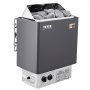 Calentador de sauna VEVOR, estufa eléctrica de 3 kW y 220 V, con controles integrados, temporizador de 3 h y temperatura ajustable para un máximo de 70-141 pies cúbicos, ideal para duchas de spa, hoteles y hogares.