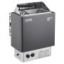 Calentador de sauna VEVOR, estufa eléctrica de 3 kW y 220 V, con controles integrados, temporizador de 3 h y temperatura ajustable para un máximo de 70-141 pies cúbicos, ideal para duchas de spa, hoteles y hogares.