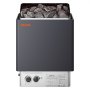 VEVOR Sauna Heater, 4.5KW 220V Electric Sauna Stove, Steam Bath Sauna Heater with Built-In Controls, 3h Timer and Adjustable Temp for Max. 105-210 Cubic Feet, Home Hotel Spa Shower Use