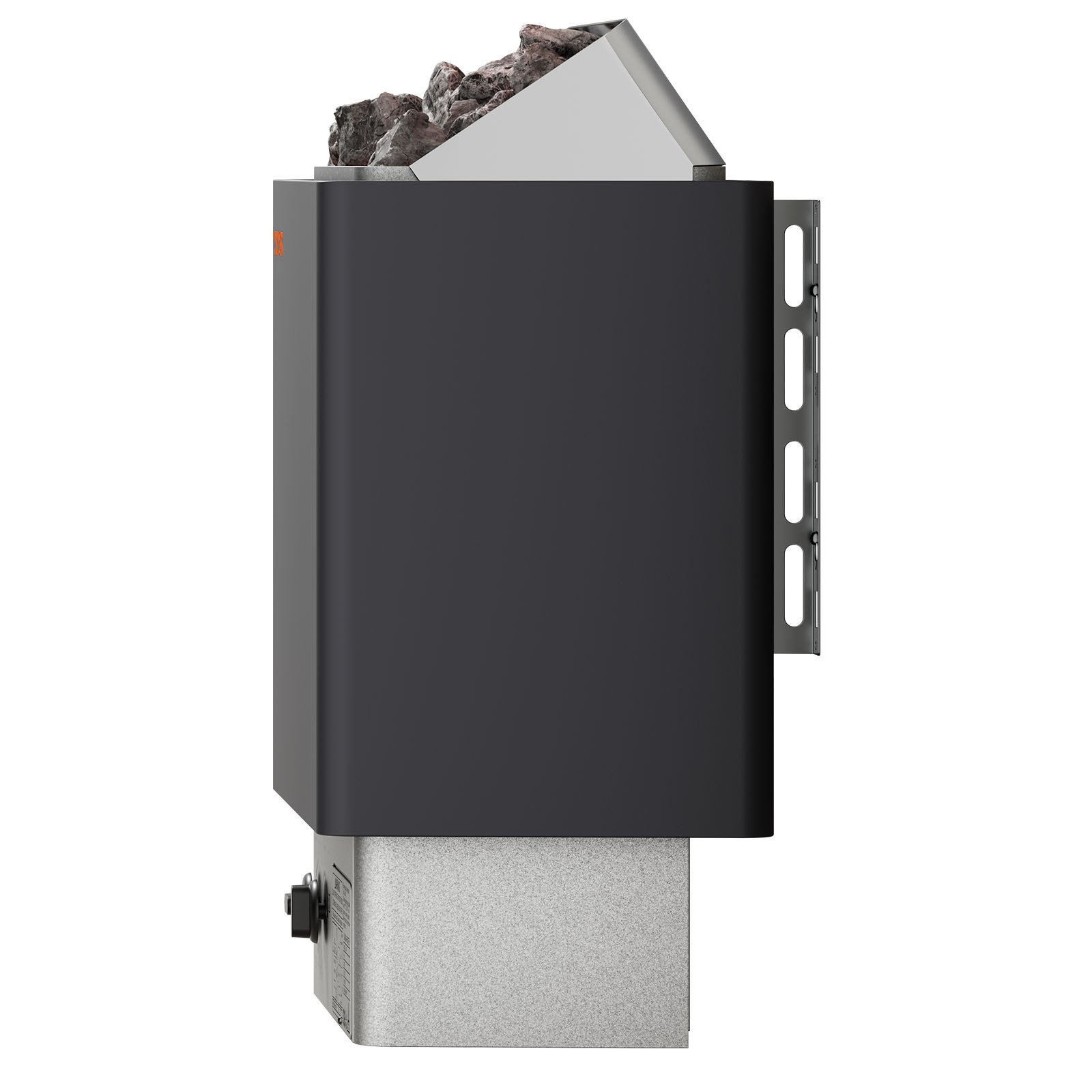 VEVOR Sauna Heater, 4.5KW 220V Electric Sauna Stove, Steam Bath Sauna Heater with Built-In Controls, 3h Timer and Adjustable Temp for Max. 105-210 Cubic Feet, Home Hotel Spa Shower Use