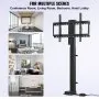 VEVOR Soporte motorizado para TV de 35 pulgadas, con control remoto
