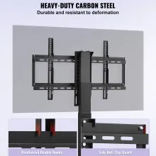 VEVOR Soporte motorizado para TV de 35 pulgadas, con control remoto