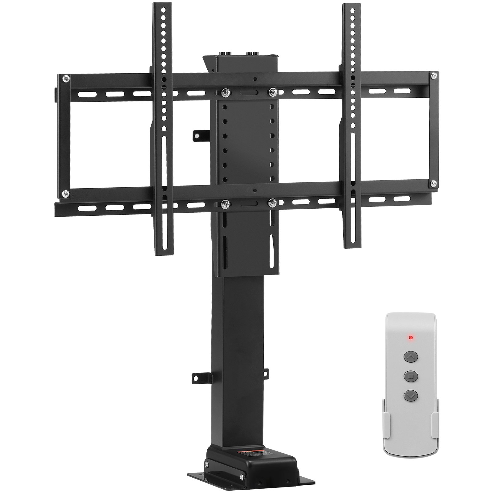 Elevador de TV motorizado VEVOR, longitud de carrera de 35 pulgadas, soporte de TV motorizado apto para elevador de TV de 32 a 65 pulgadas con control remoto, altura ajustable de 22 a 58 pulgadas, capacidad de carga de 154 libras