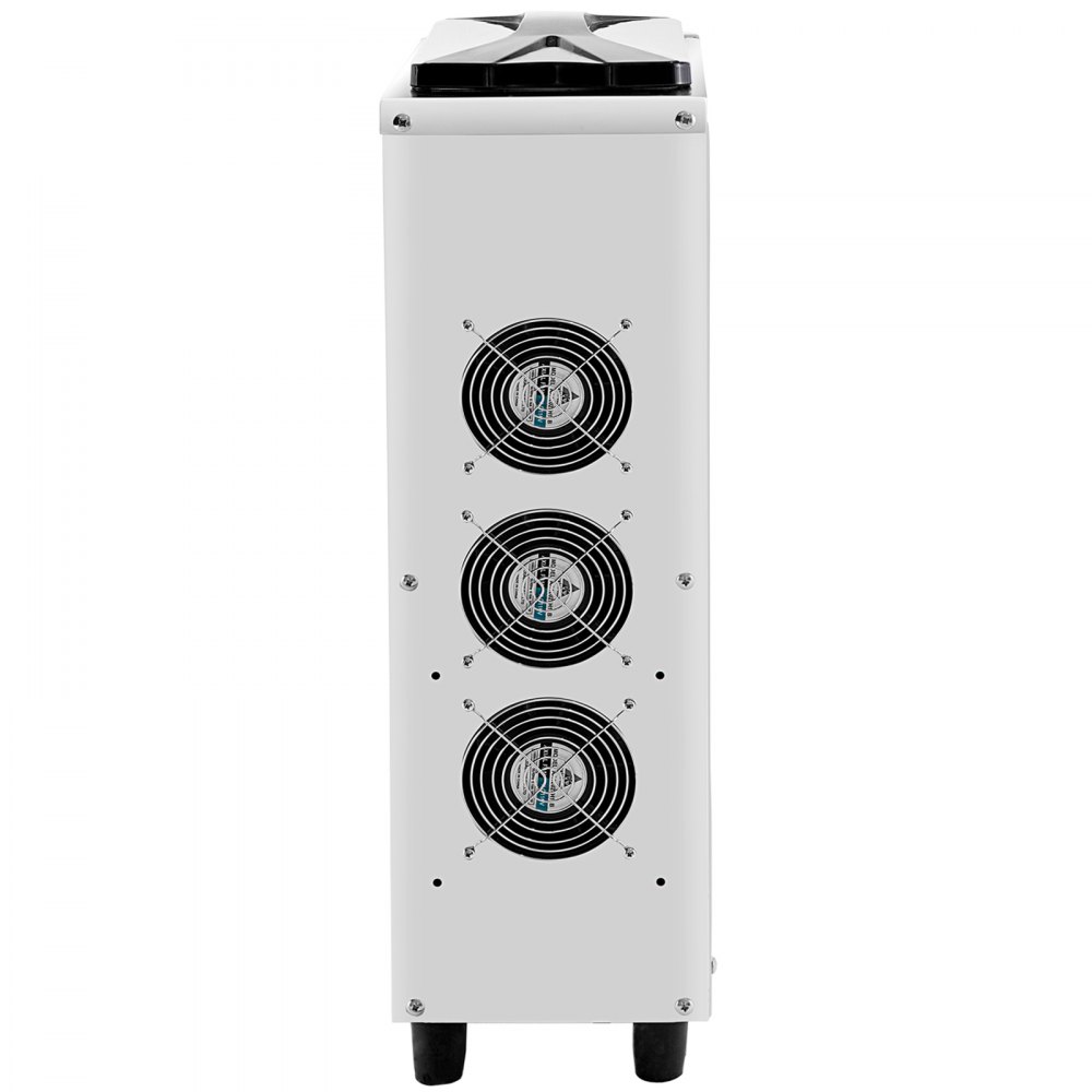 VEVOR Máquina para hacer helados comercial Maquina de helados rendimiento de 10-20 l/h máquina de servicio suave para encimera de 1000 W con tolva de