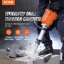 VEVOR Demolition Jack Hammer Concrete Breaker 2200W Martillo eléctrico 6 Brocas de cincel