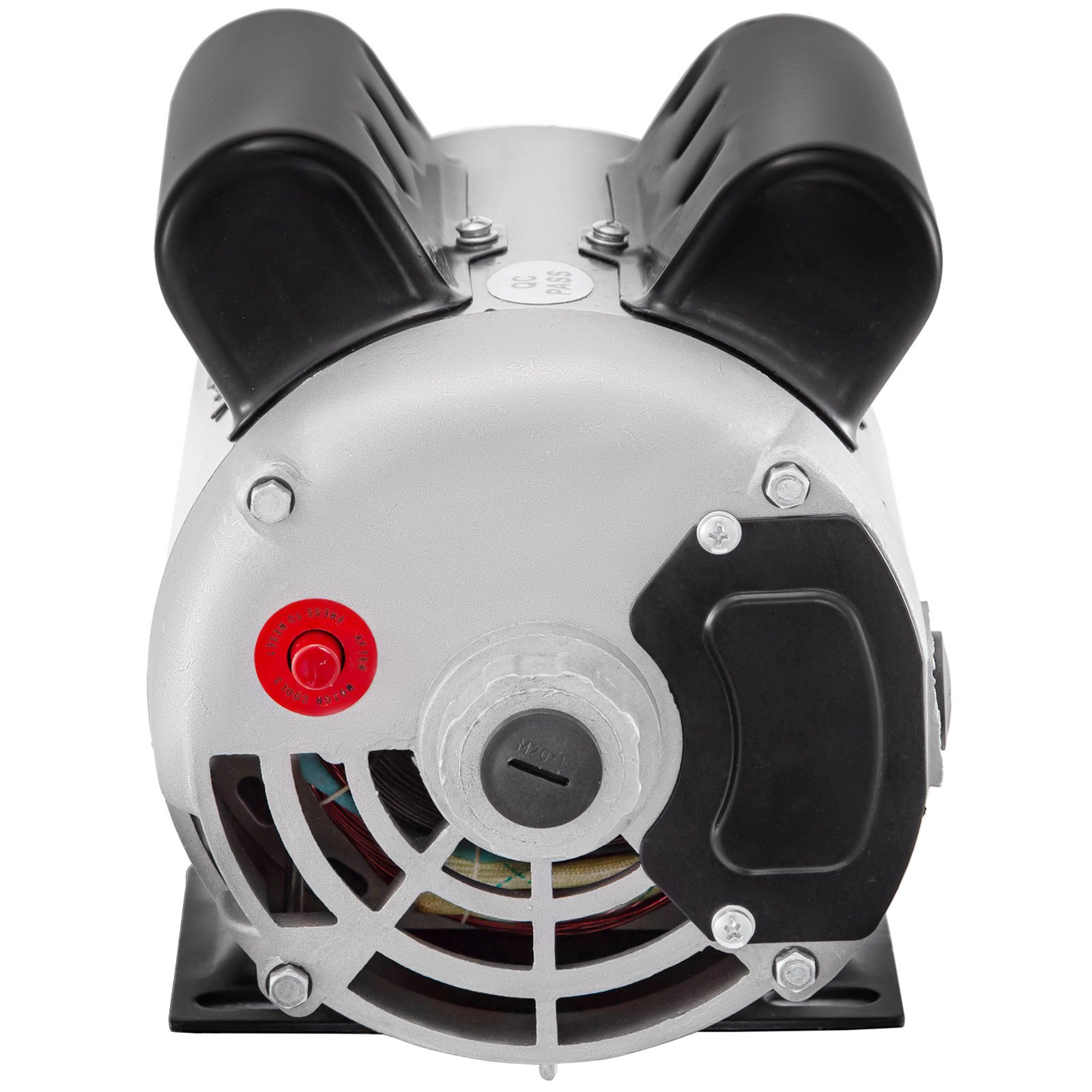 Motor de compresor de aire VEVOR, Motor de compresor eléctrico de 2Hp 3450RPM 115V 230V Motor eléctrico monofásico de 56 marcos para compresor de aire