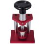 Kit de reparación de relojes VEVOR rojo con detalles en plata y negro