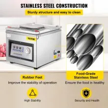 Envasadora al Vacío Automático para Alimentos DZ-260C Envasadora al Vacío 220 V