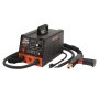 Kit de reparación de abolladuras con soldador de pernos VEVOR con controles de punto profesionales, cables negros y mango ergonómico.