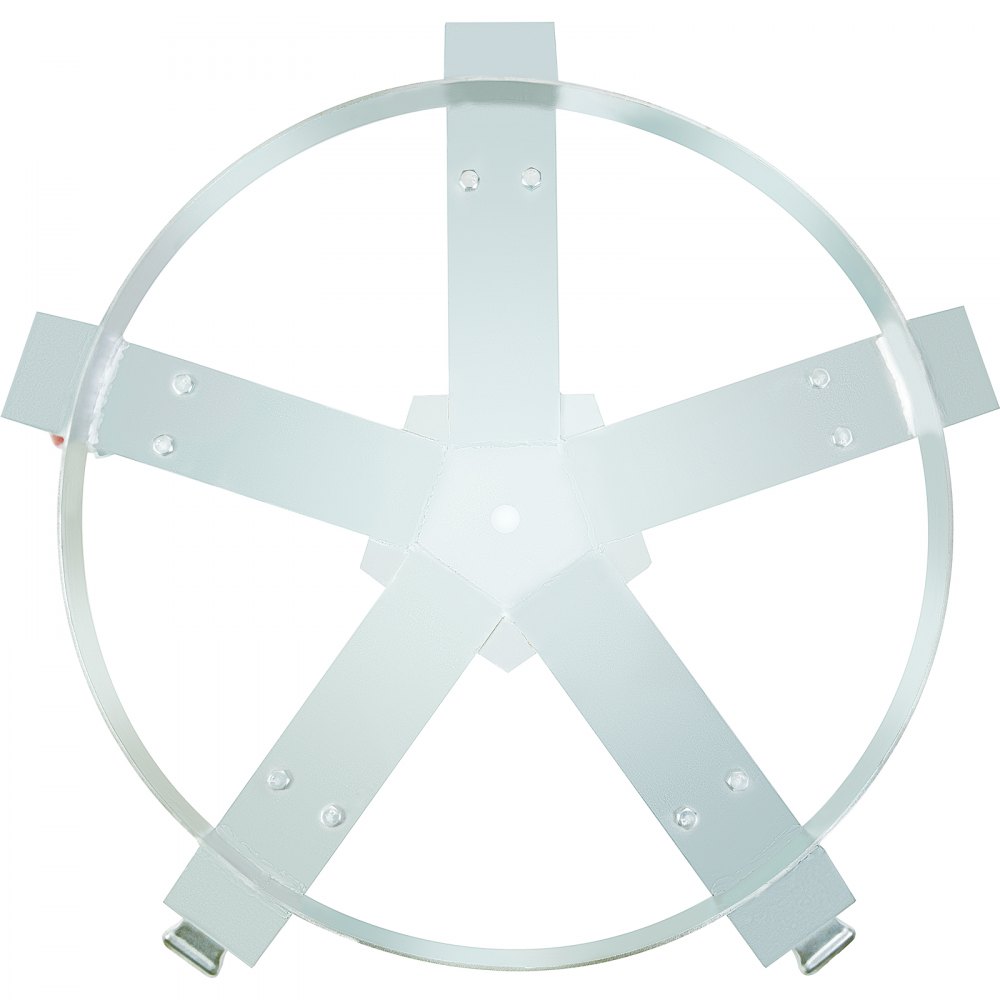 VEVOR Carro de tambor resistente de 55 galones, capacidad de carga de 1250 libras, carro de barril, carro de tambor, carro de mano sin vuelco con marco de acero, 5 ruedas giratorias, para manejo de ta