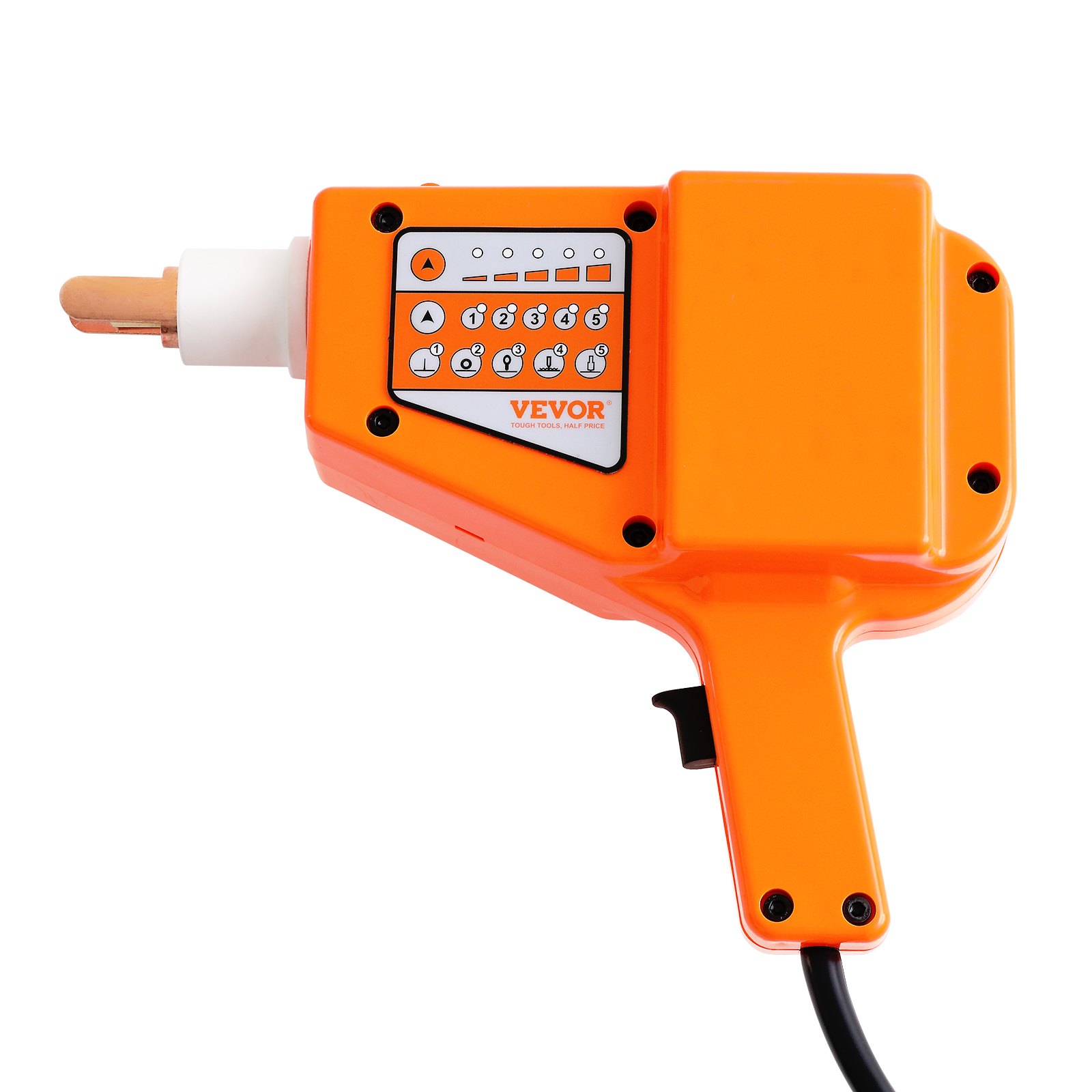 Kit de reparación de abolladuras con soldadora de pernos VEVOR, soldadora por puntos de 800 W con 5 modos de soldadura, máquina de reparación de abolladuras de carrocería con 13 tipos de accesorios de soldadura para automóviles, camiones y motocicletas.