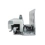 Vista de primer plano de un accesorio deslizante para cajón VEVOR que muestra componentes de metal y plástico en detalle.
