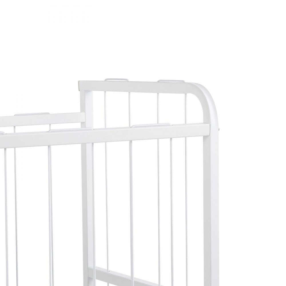 Estantería infantil VEVOR con espacio para guardar peluches, organizador de juguetes, estantería de 2 niveles con baúl de tela para juguetes, ideal para habitación infantil, sala de estar, entrada, guardería, preescolar, color blanco.