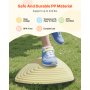 VEVOR - Piedras de equilibrio para niños (6 unidades, hasta 100 kg), antideslizantes, juego de coordinación sensorial para niños pequeños, ideal para interiores y exteriores, para niños de 3, 4, 5, 6, 7 y 8 años en adelante.