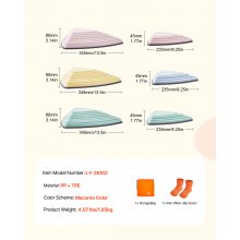 VEVOR Kids Balance Stepping Stones - Carrera de obstáculos sensoriales, 6 piezas, para exterior e interior