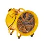 VEVOR Ventilador portátil, ventilador cilíndrico resistente de 12 pulgadas, ventilador de escape fuerte de 550 W, 2500 CFM, cable de alimentación de 9.8 pies (sin cabezal de carga), soplador industrial para aspirar polvo, humo en el hogar/lugar de trabajo