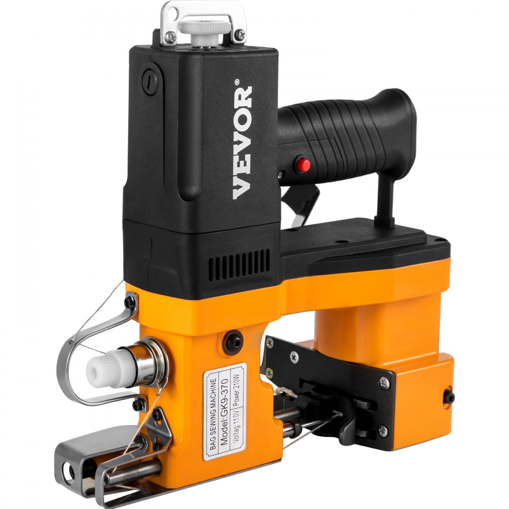 VEVOR Selladora de Bolsas portátil para cerrar bolsas Máquina de coser eléctrica para cerrar bolsas Máquina de coser portátil de 220 V
