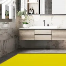 VEVOR Membrana de Polietileno para Desacoplamiento 12,5 x 1 m Rollo de Membrana de Desacoplamiento Grosor 3 mm Membrana para Desacoplar e Impermeabilizar Área de Cobertura 12,5 m² para Baño Cocina