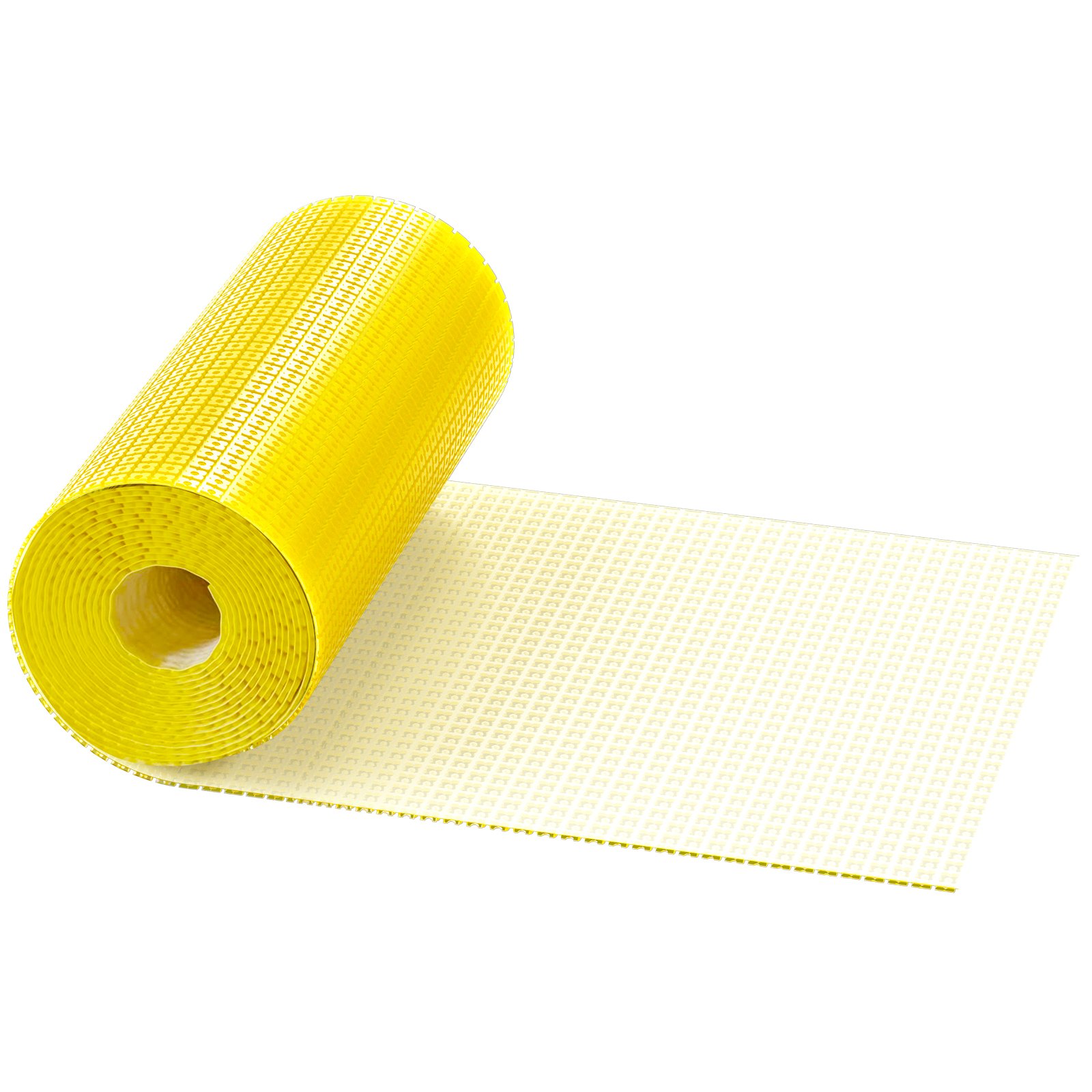 VEVOR Membrana de Polietileno para Desacoplamiento 12,5 x 1 m Rollo de Membrana de Desacoplamiento Grosor 3 mm Membrana para Desacoplar e Impermeabilizar Área de Cobertura 12,5 m² para Baño Cocina