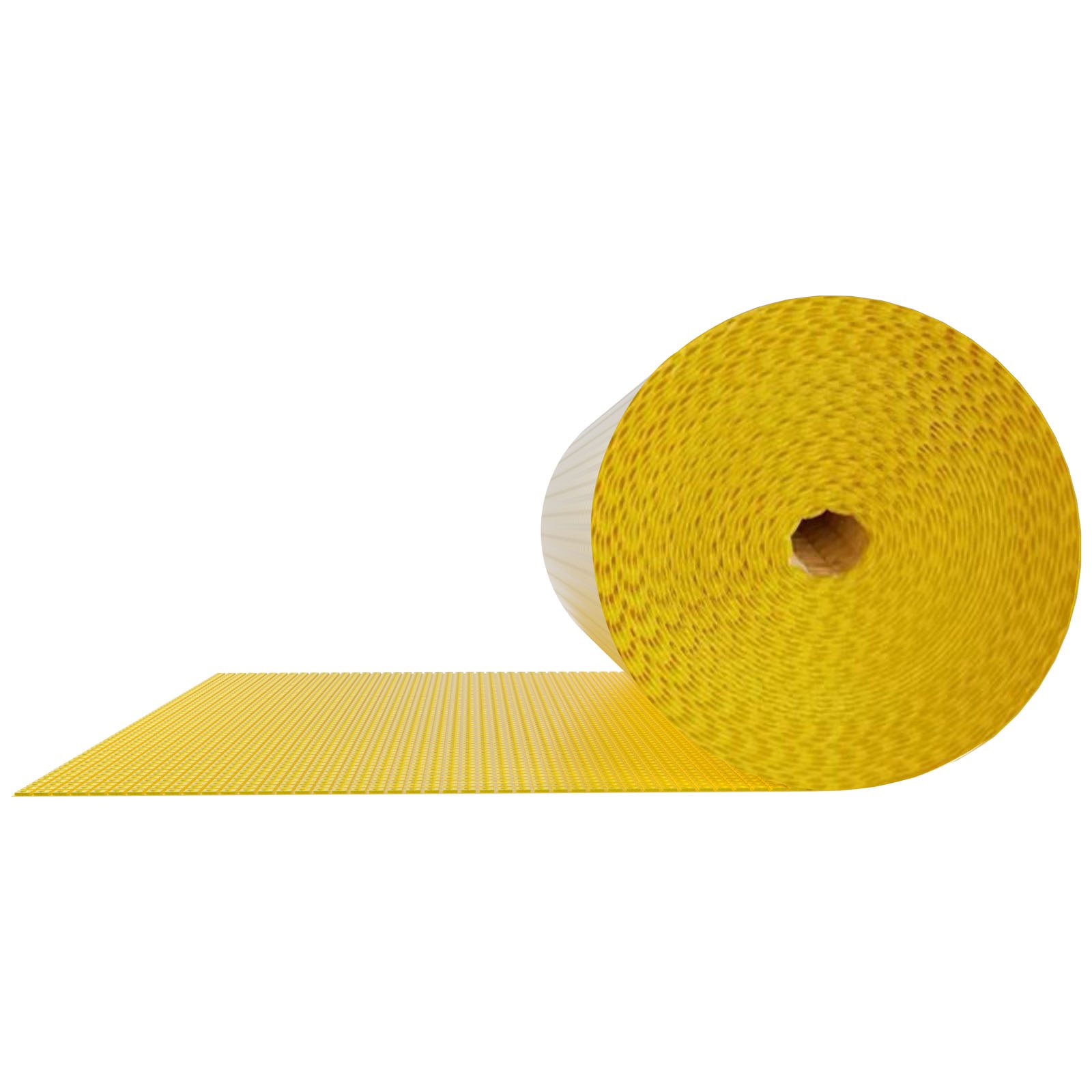 VEVOR Membrana de Polietileno para Desacoplamiento 12,5 x 1 m Rollo de Membrana de Desacoplamiento Grosor 3 mm Membrana para Desacoplar e Impermeabilizar Área de Cobertura 12,5 m² para Baño Cocina