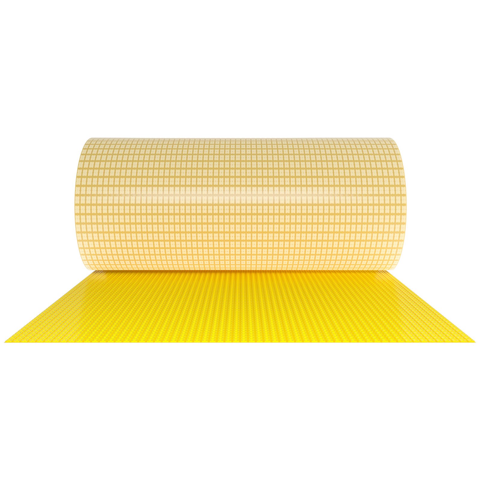 VEVOR Membrana de Polietileno para Desacoplamiento 12,5 x 1 m Rollo de Membrana de Desacoplamiento Grosor 3 mm Membrana para Desacoplar e Impermeabilizar Área de Cobertura 12,5 m² para Baño Cocina