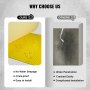 Tuspuzz Membrana de Polietileno para Desacoplamiento 6x1 m Grosor 3 mm para Baño