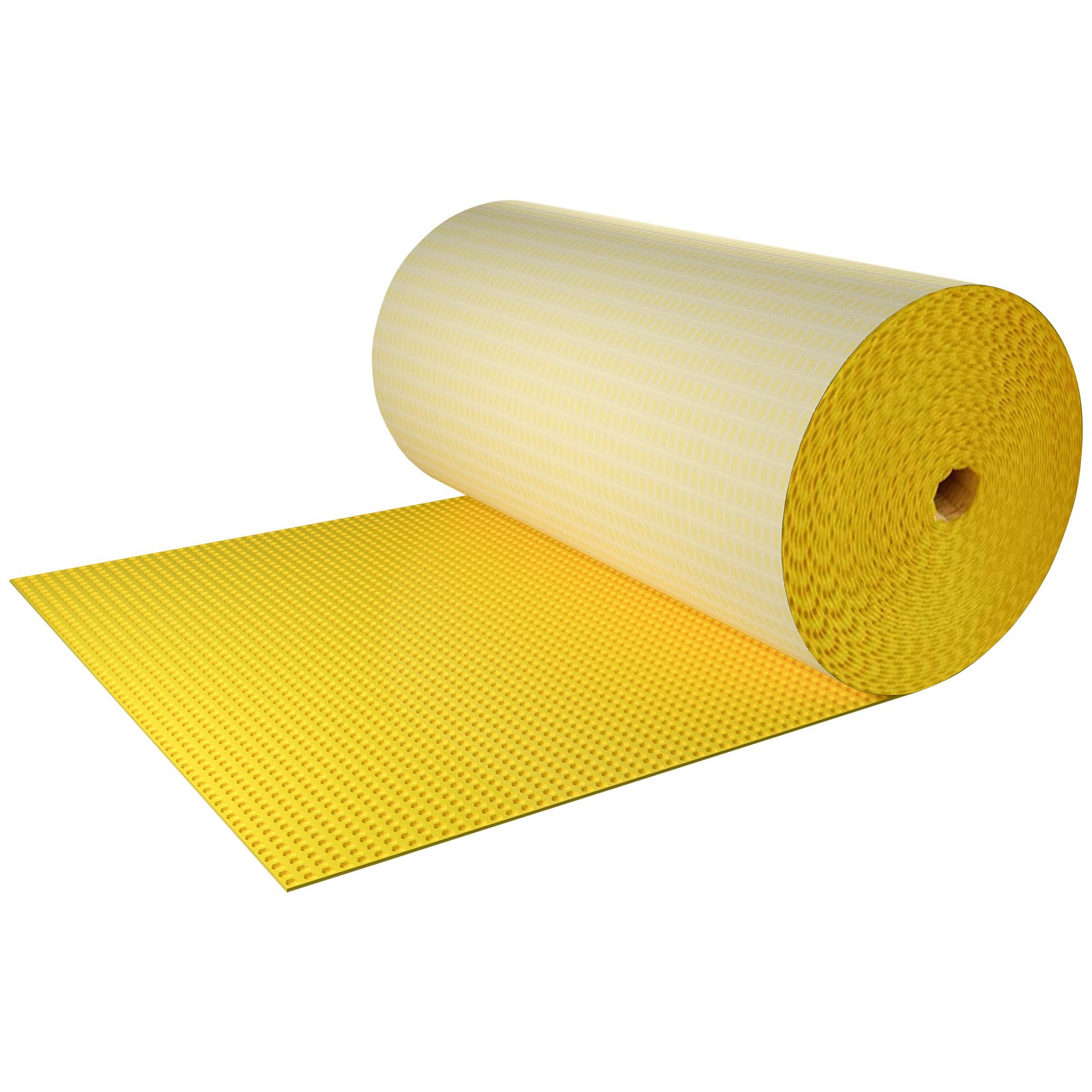 Tuspuzz Membrana de Polietileno para Desacoplamiento 6x1 m Grosor 3 mm para Baño