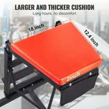 VEVOR Enredadera superior automotriz, con altura ajustable de 49.6" a 75.6", enredadera alta de capacidad de 400 libras, 4 ruedas giratorias, enredadera plegable resistente para reparación y mantenimiento de automóviles