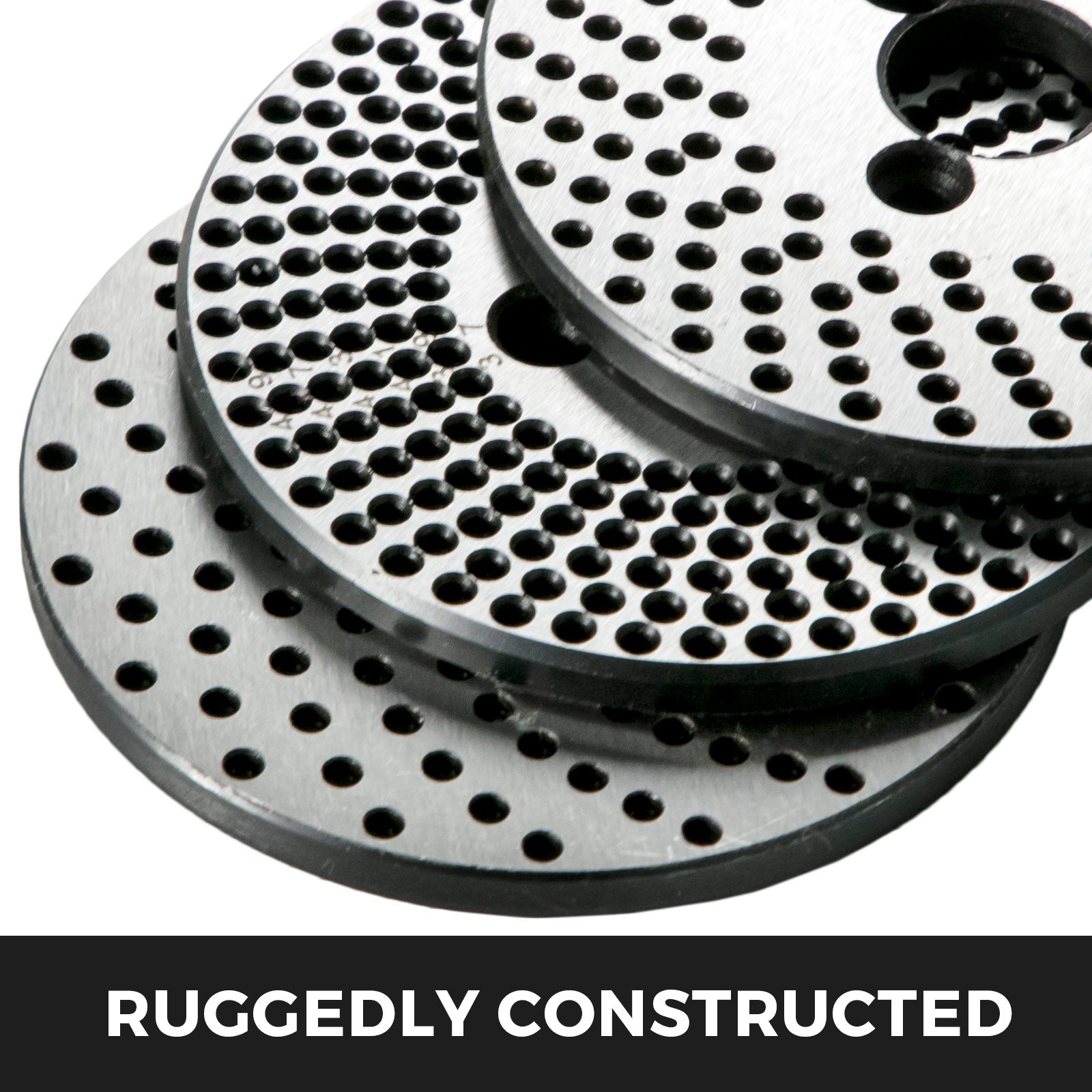 Juego de mesa giratoria VEVOR con discos duraderos con numerosas perforaciones de precisión.