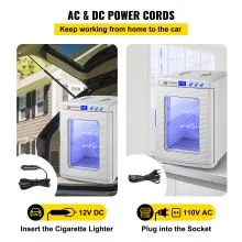 VEVOR Incubadora de Huevos Automática 25 L Incubadora Automática para Reptiles Blanco Incubadora para Pollos Pantalla Digita 28 x 25 x 36 cm con Control de Temperatura para Incubar Tortuga Pollo Pato