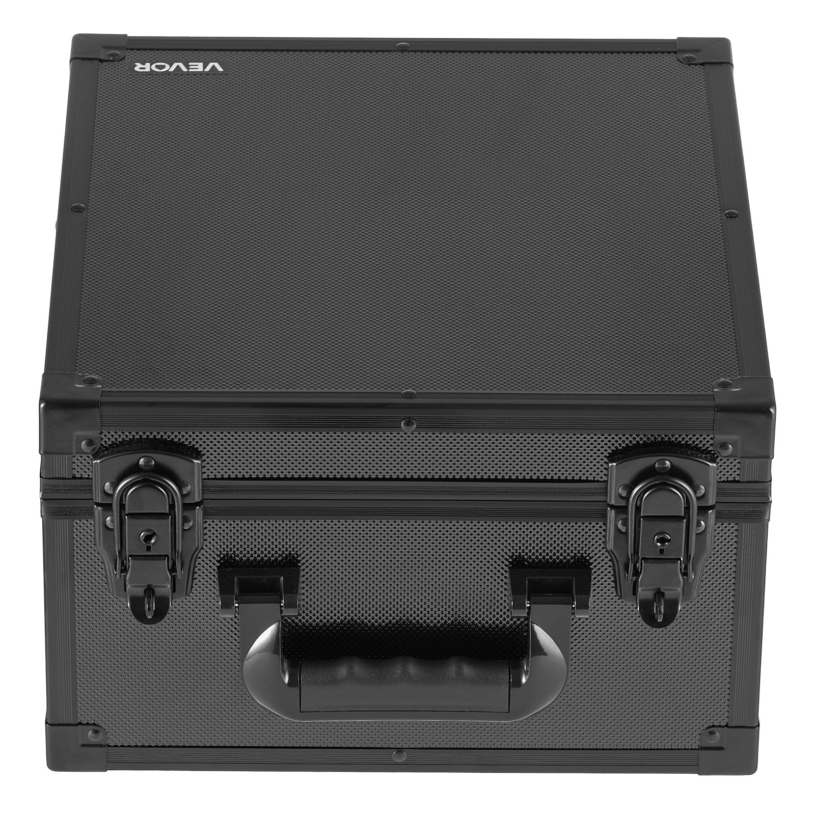 VEVOR Caja de Almacenamiento para Tarjetas Graduadas, 3 Filas 12 Separadores, Capacidad para 150 Tarjetas PSA, 100 SGC, 80 BGS, 500 Protectores o Más de 999 Tarjetas Sueltas, con Cerradura y Llave