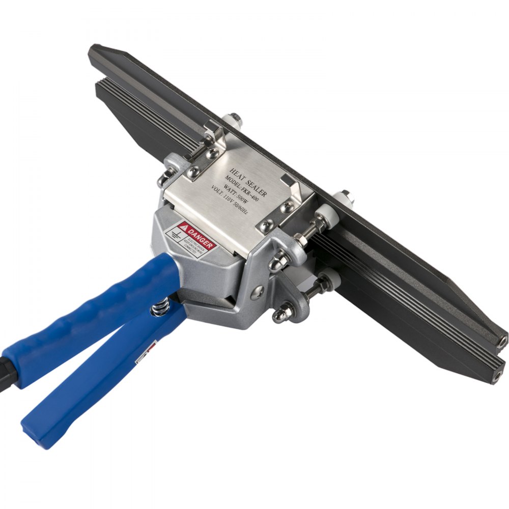 VEVOR Selladora de Bolsas Heat Crimp Sealer Bag Crimper Portable Hand Held Heat Crimper Sealer w/ 0-250℃ Control de temperatura para Mylar Bag