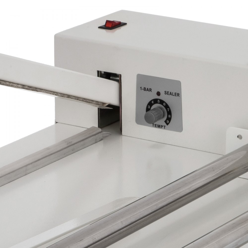 VEVOR Selladora de Bolsas Máquina de envoltura retráctil de 18 pulgadas sellador de envoltura SKA450 con pistola de calor I-bar Sealer Suit 530W