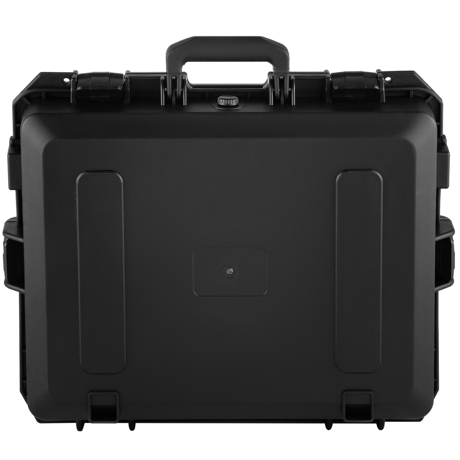 Estuche rígido impermeable VEVOR, 20 x 16 x 5 pulgadas, con espuma personalizable, estuche rígido protector portátil para cámara, a prueba de golpes para computadora portátil, pistola, cámara y más, negro