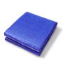 Lona impermeable VEVOR azul plegada sobre fondo blanco.