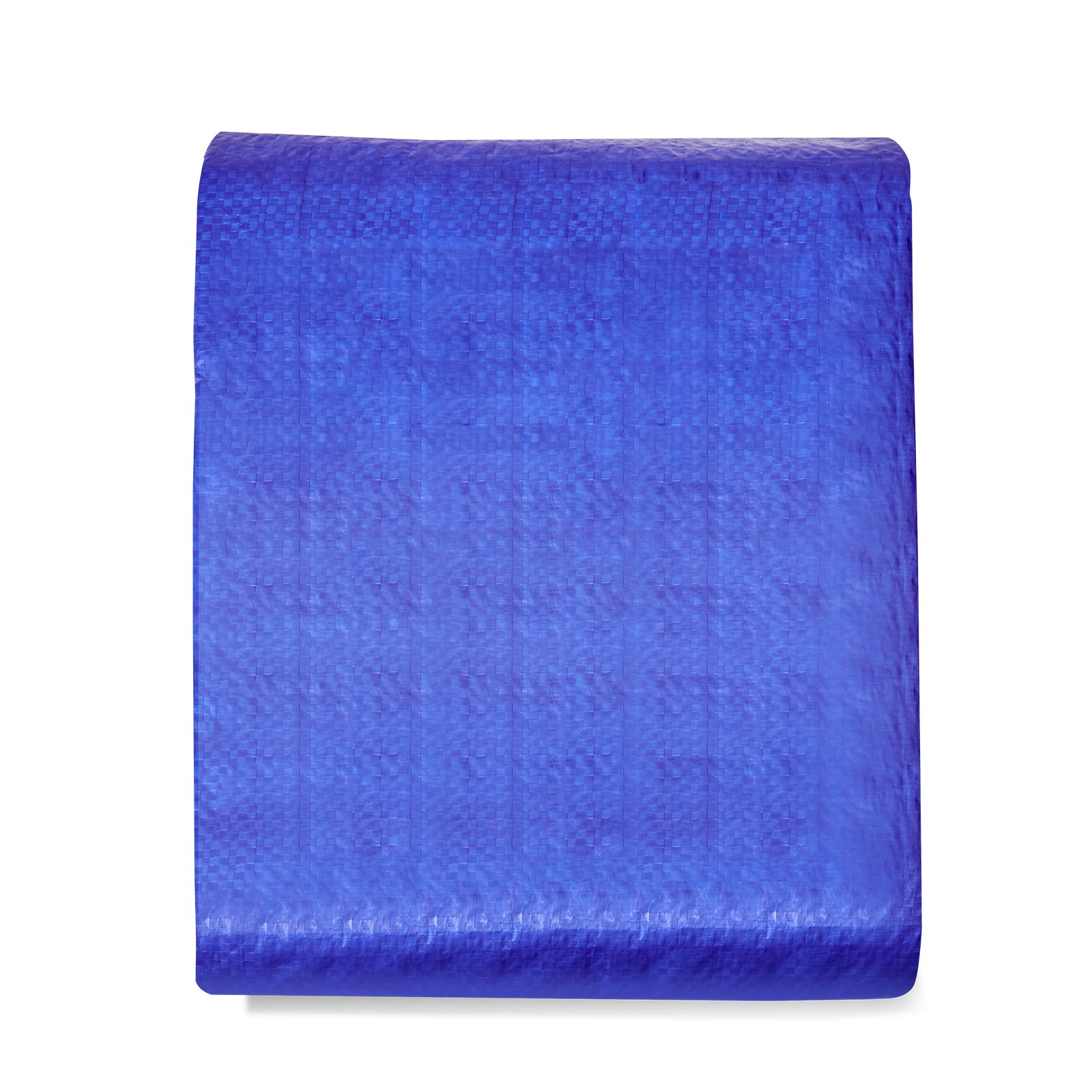 Lona enrollable impermeable VEVOR azul con superficie texturizada para protección exterior.