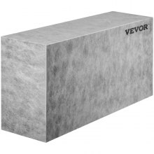 Asiento de ducha de azulejos VEVOR, asiento de ducha de azulejos de 38.2" x 11.4" x 20", impermeable de fábrica y 100% a prueba de fugas, asiento de esquina de ducha de azulejos, banco de ducha rectangular de carga de 440 libras, gris