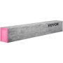 Bordillo de ducha VEVOR en colores gris y rosa con un diseño elegante y rectangular.
