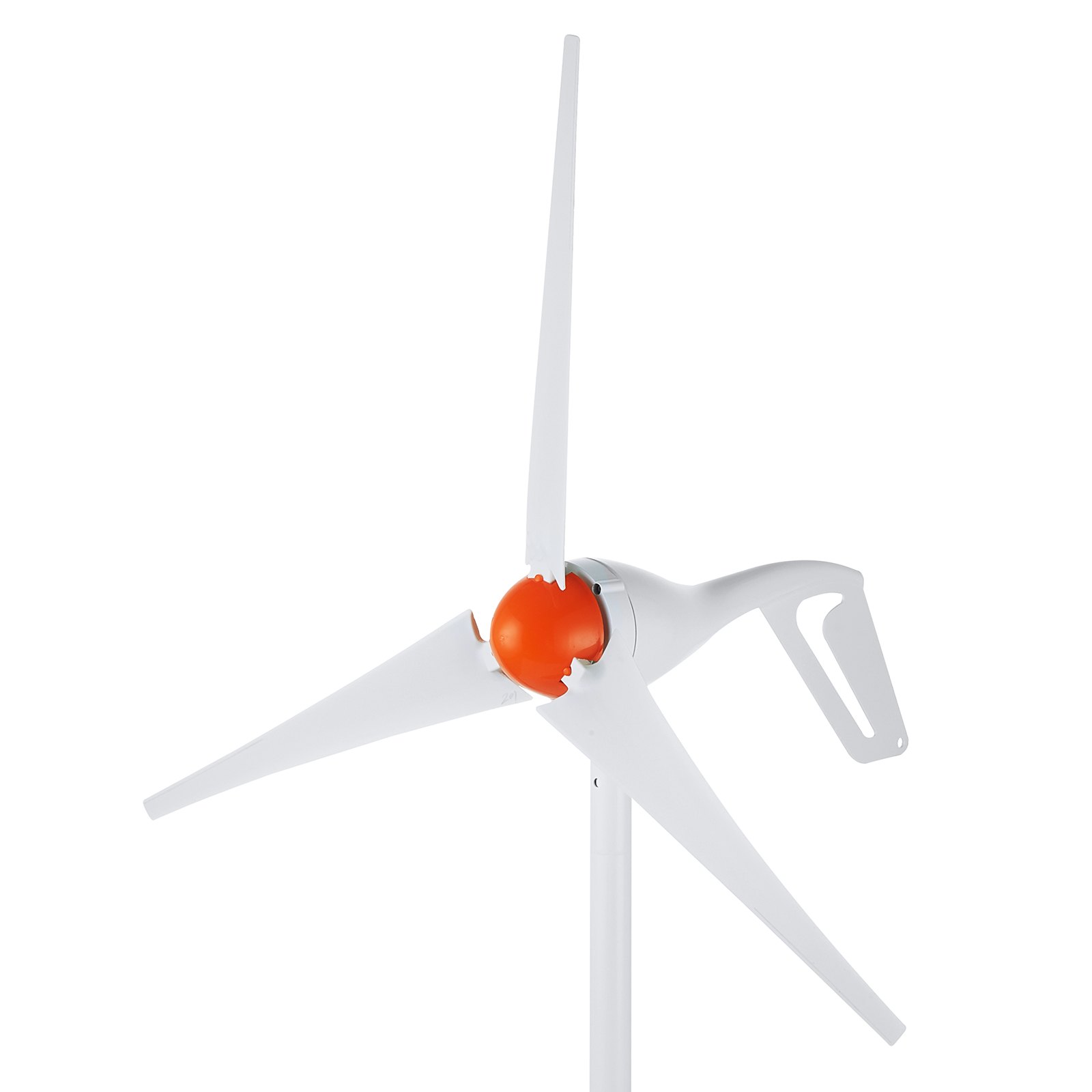Aerogenerador VEVOR de 500 W con anemómetro, kit de turbina eólica de 12 V, generador de energía eólica de 3 palas, controlador MPPT y dirección de barlovento ajustable, ideal para hogares, granjas, autocaravanas y barcos.